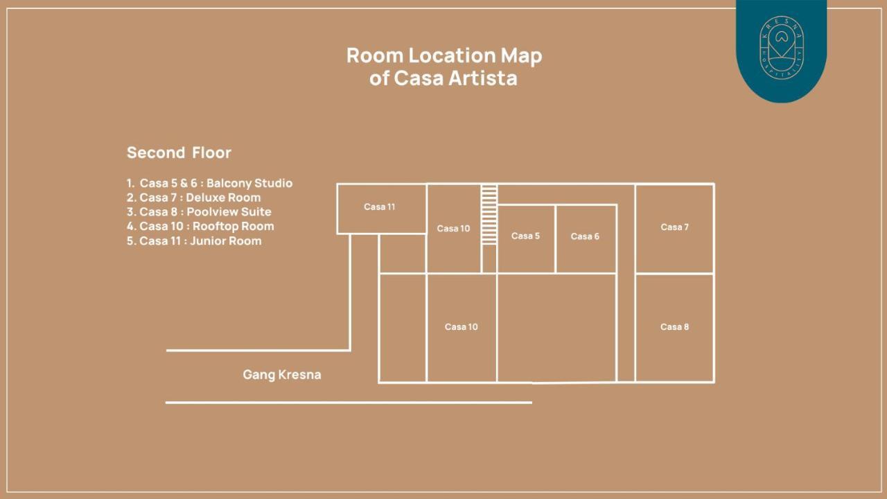 Casa Artista By Kresna Hospitality Hotel Seminyak Eksteriør billede